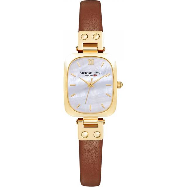 Victoria Hyde London Vivian WoMens watch classic in brown Leather - One Size - Brown