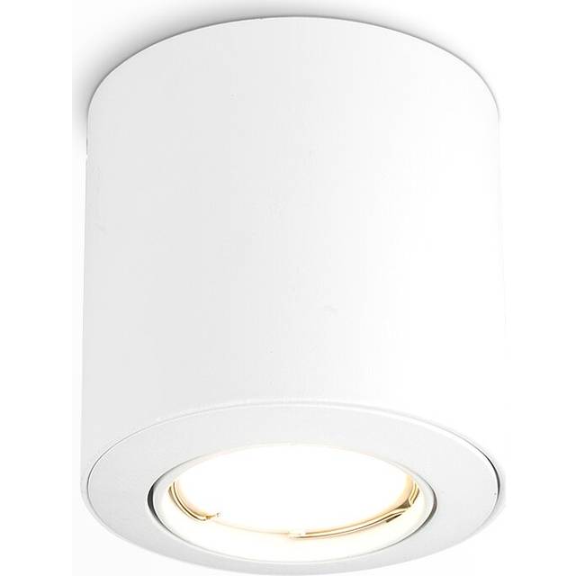 ValueLights White Tiltable Warm White LED Ceiling Downlight 10 Pack