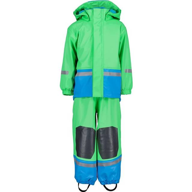 Didriksons Boardman Fodrat Regnställ, Frog Green, 80