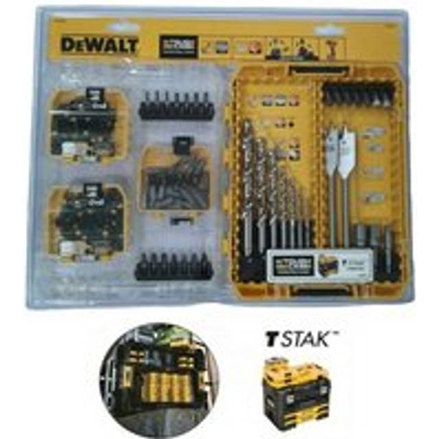 Dewalt Toughcase Extreme Torsion 105 Pc Drill & Bit Set Medium Tough Case TSTAK