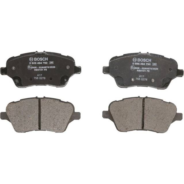 Brake Pad Set, disc brake BP1966 Bosch BP1966