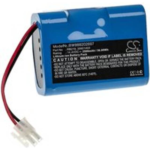 Battery Replacement for Hoover Li-RB226, RB219, 35601403, 35601727 for Home Cleaner (2500mAh, 14.4 v, Li-ion) - Vhbw