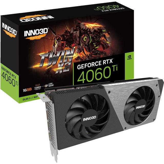 INNO3D GeForce RTX 4060 Ti 16GB Twin X2