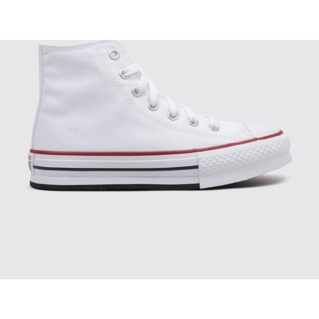 Converse Ctas Lift Hi Kid's Sneakers - White - Size 3.5 - Canvas
