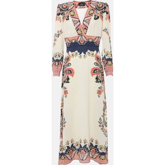 Etro Paisley maxi dress - white (UK 16)