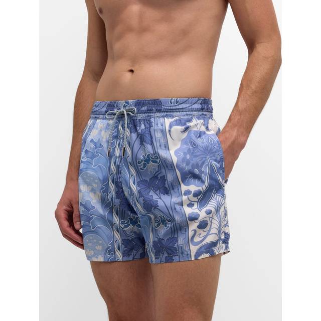 Etro Printed swim trunks - blue (UK 30)