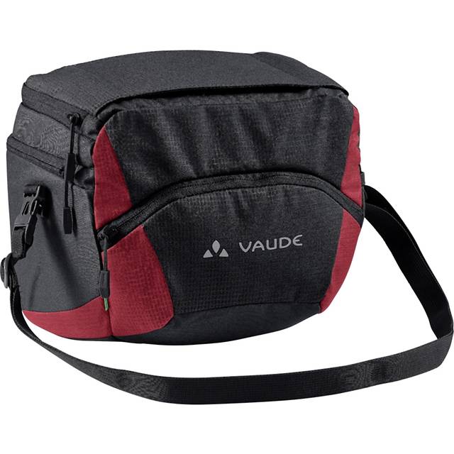 Vaude OnTour Box (KLICKfix ready) - Cykelstyrväska Black / Carmine L (6 L)