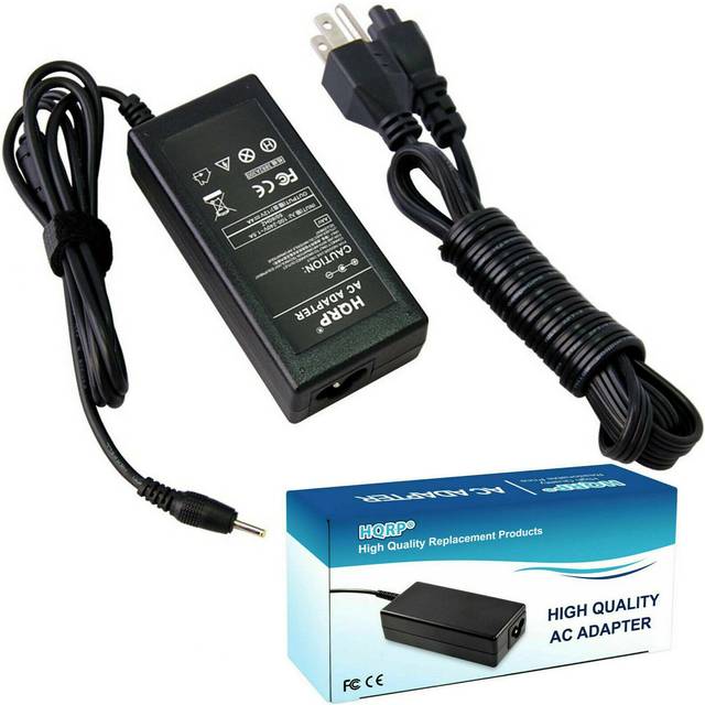 Hqrp 48w ac/dc adapter 12v 4a charger for samsung ativ, chromebook series laptop