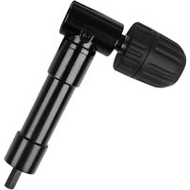90° Self-Tightening Right Angle Chuck, Quick Release Drill Elbow Chuck Screwdriver Bit Angle Drive Chuck Drill Adapter Right Angle Drive for Drill