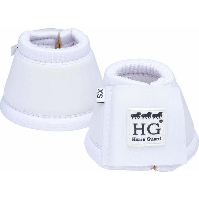 Neoprene Bell Boots HorseGuard - Blanc