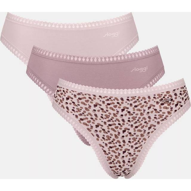 Sloggi   Knickers/panties GO Crush High leg PACK DE 3  - EU M - Pink - EU M