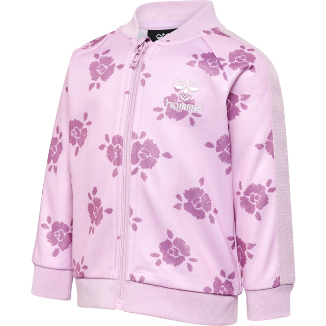 Hummel Sweatjakke lilla / pink / hvid - 86
