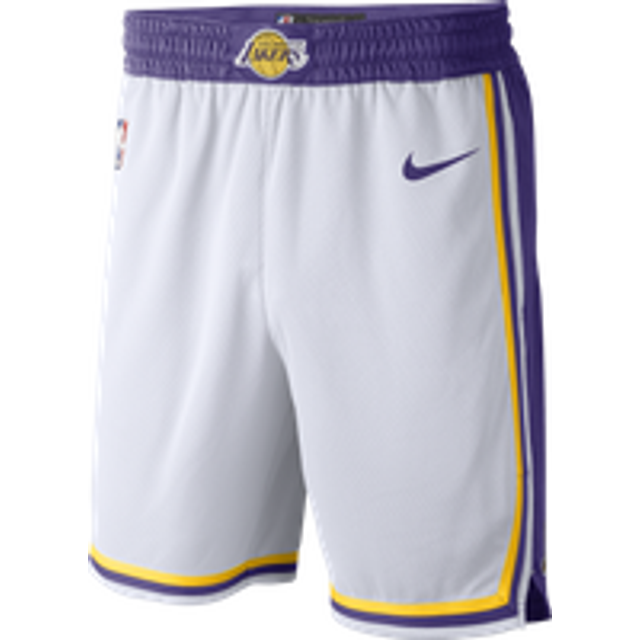 Los Angeles Lakers Nike Association Swingman Short - Mens