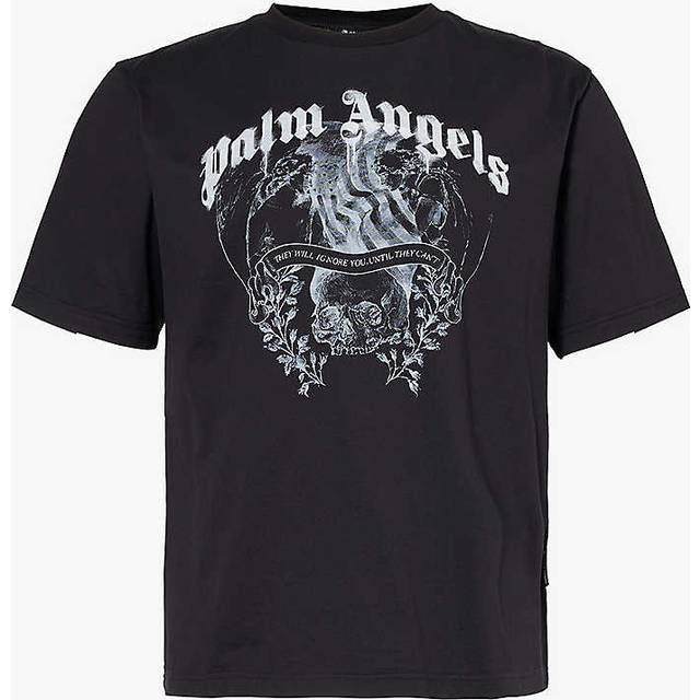 PALM ANGELS Statement Pencil T-Shirt - Black