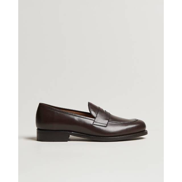 Penny loafers dark mud brown