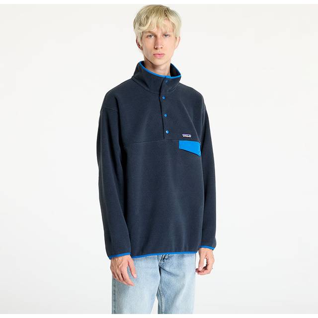 Sweatshirt Patagonia M's Synch Snap-T P/O Pitch Blue XL (XL)