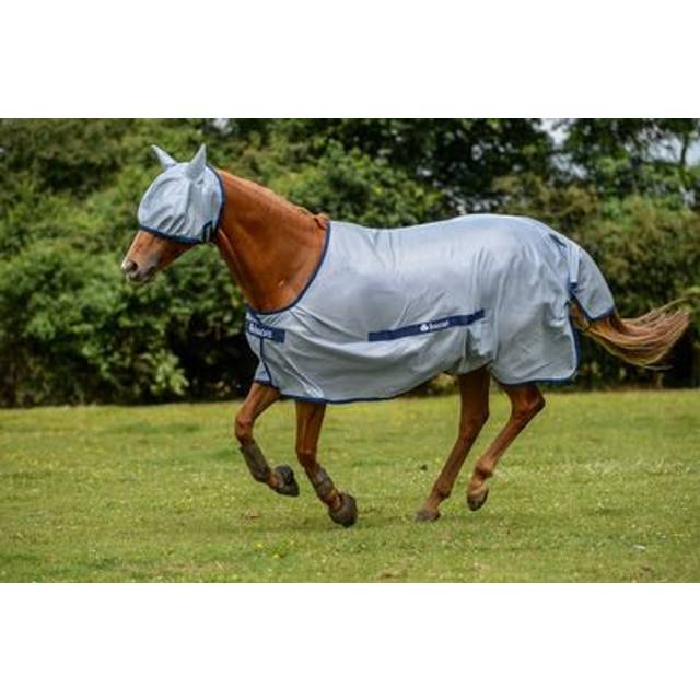 Belly band for horse blanket Bucas Buzz-Off Classic - Bleu