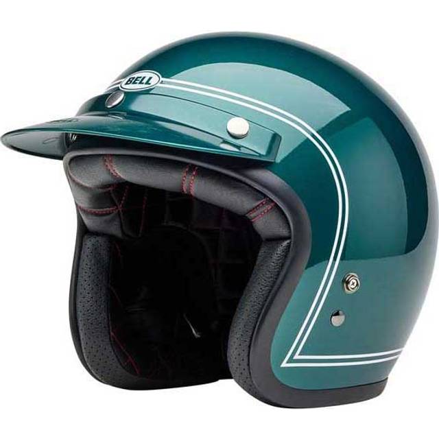 Bell Custom 500 Öppen Hjälm Grön