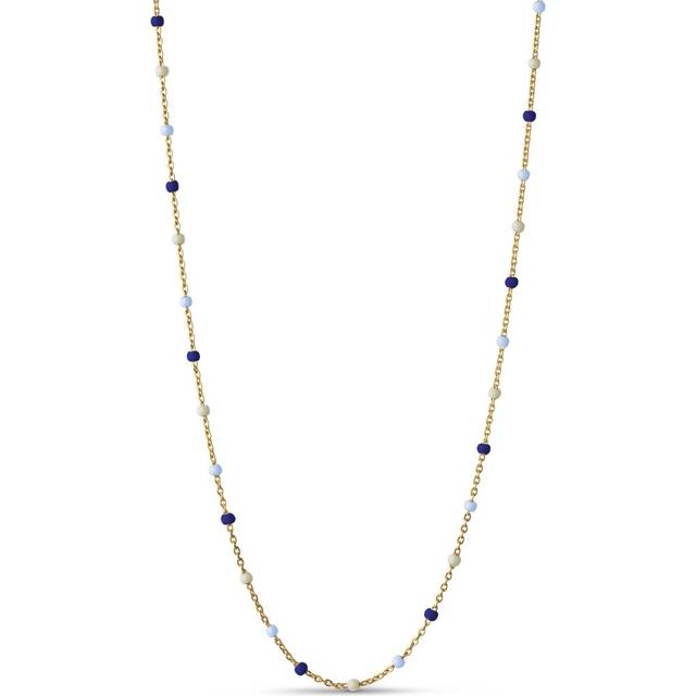 Lola Necklace Marine - Förgyllt-Silver Sterling 925 (38-40-42 cm)