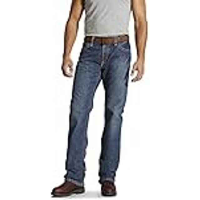 Ariat Male FR M4 Relaxed Boundary Boot Cut Jean Clay 38W x 36L