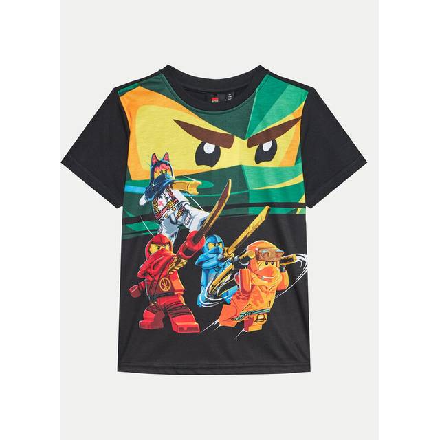 LEGO KIDSWEAR Lwtano 627 - T-Shirt S/S |Svart |140
