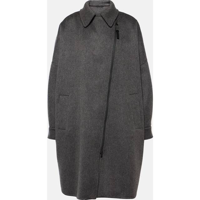 Brunello Cucinelli Oversized cashmere car coat