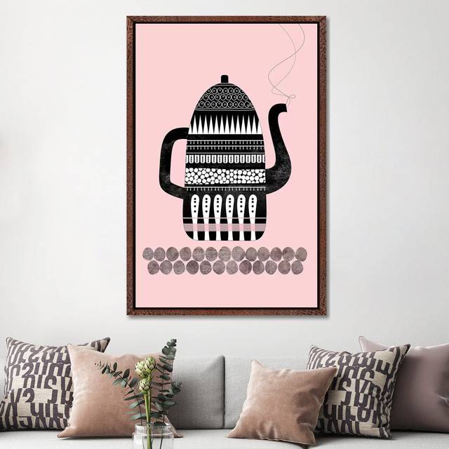 Teapot - Classic Wood Floater Framed (152.4cm H x 101.6cm W)