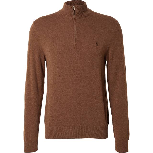 Polo Ralph Lauren Merino Wool Half-Zip Jumper - XXL - Grey