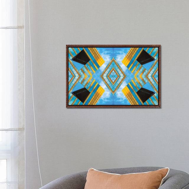 State And Grand Diamond Composite by Raymond Kunst - Gallery-Wrapped Canvas Giclée - Classic Wood Floater Framed (66.04 cm H x 45.72 cm W)