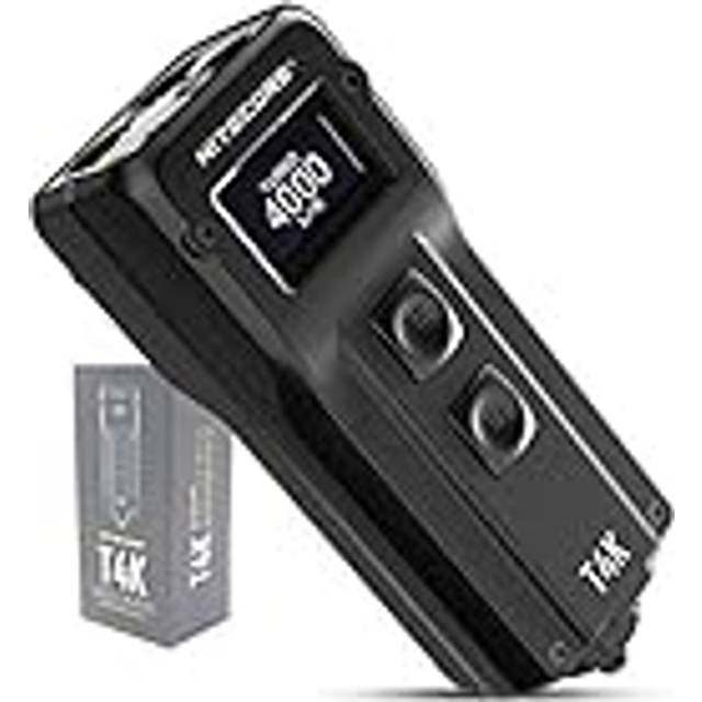 Nitecore T4K vuxenlampa, svart, stor