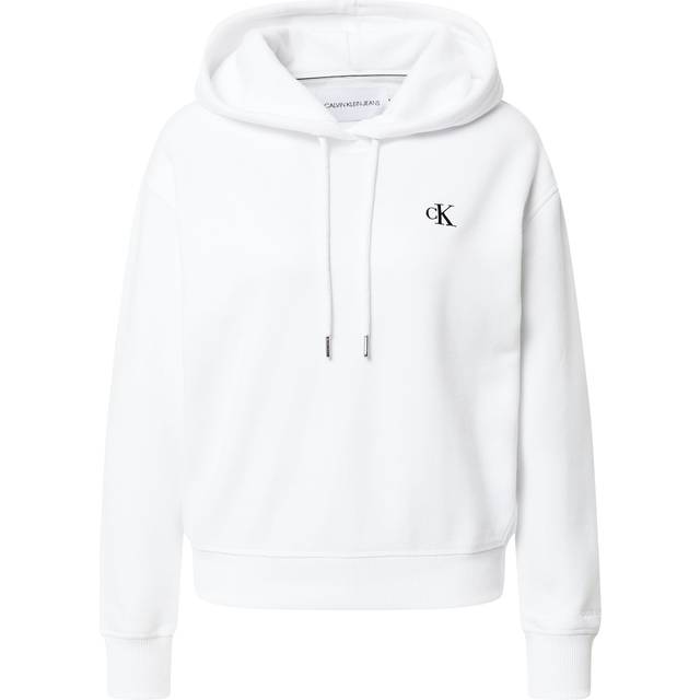 Calvin Klein CK Embroidery Hoodie Dam Hoodies Stl. XS - Från Magasin - Yaf (XS)