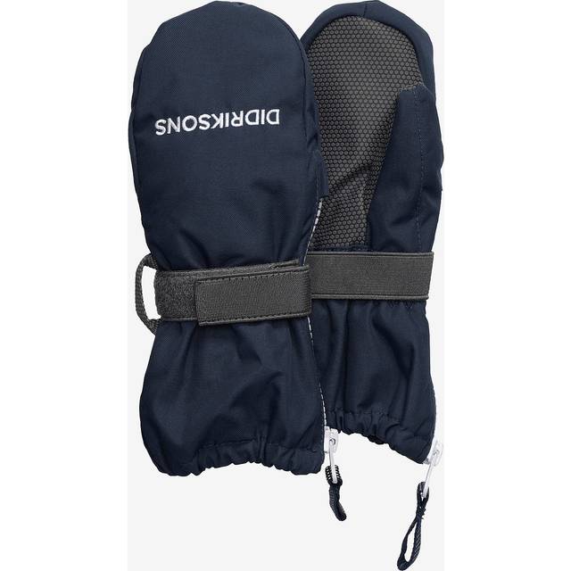 Didriksons Kid's Biggles Zip Mitten 7 Handskar Barn Storlek 0/2 Färg blå