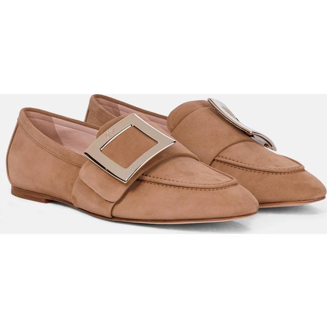 Roger Vivier Sue suede loafers - beige (UK 7)