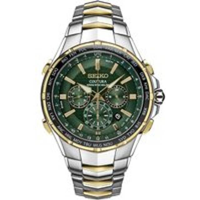 Seiko Coutura SSG022P9 Two Tone Solar Bracelet Watch - W24118