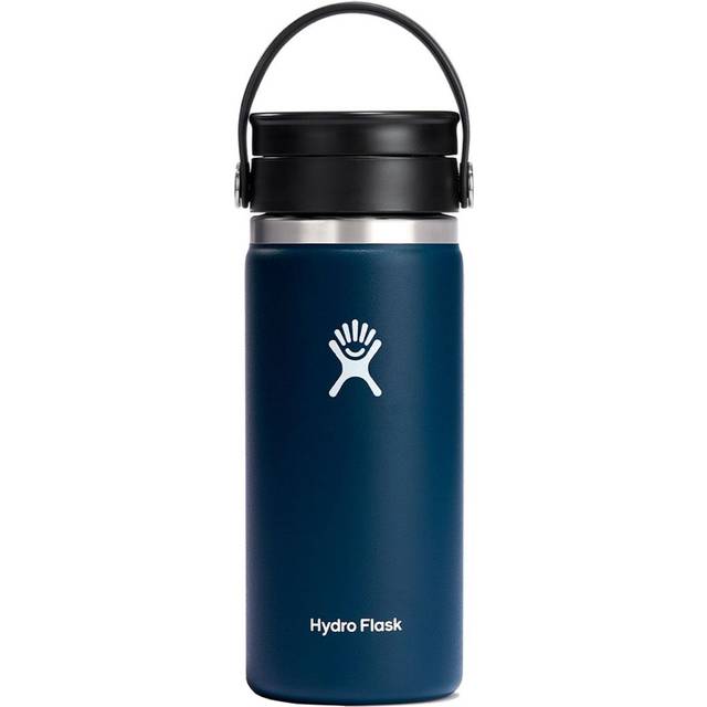 Hydro Flask 16oz Wide Mouth Flex Sip Lid Coffee Flask, Indigo - Blue - 473ml