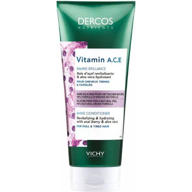 Vichy dercos nutrients vitamins a.c.e conditioner for dull and tired hair 200ml