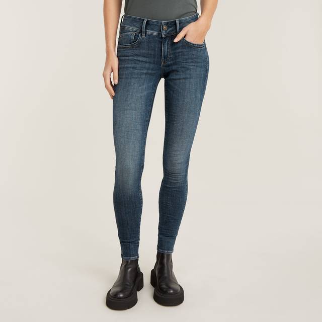 Lynn Skinny Jeans - Medium blue - Women - 25-30
