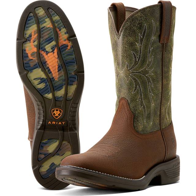 Western boots Ariat Ridgeback - Marron