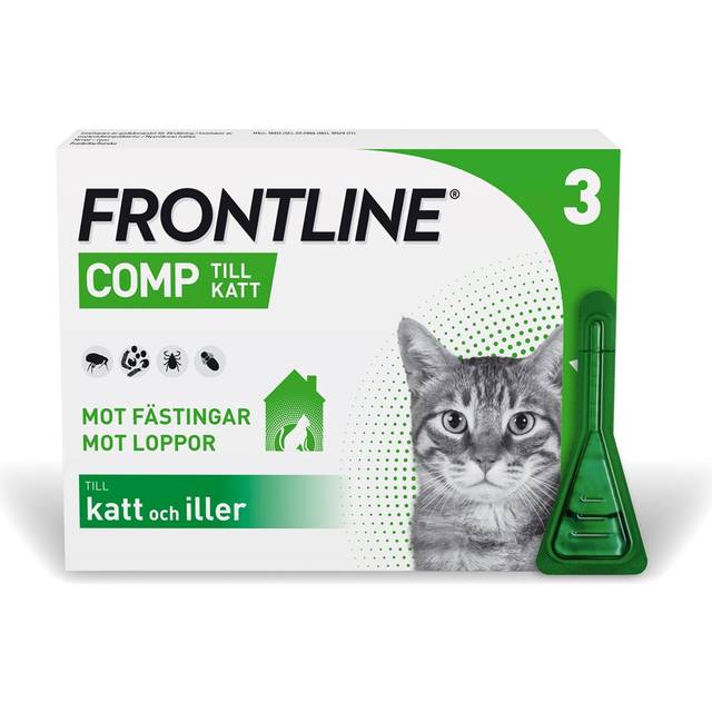 Frontline Comp Katt/Iller spot-on lösning 50mg/60mg 3x0,5ml