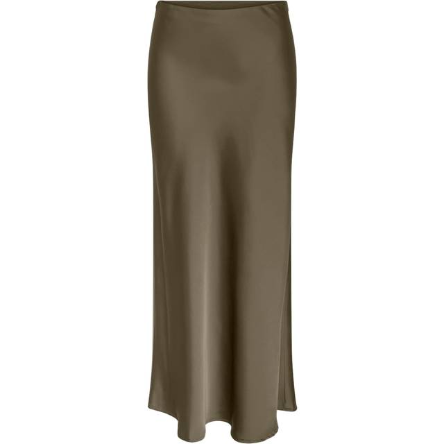 Y.A.S - Maxi nederdel yasPella HW Maxi Skirt - Grøn
