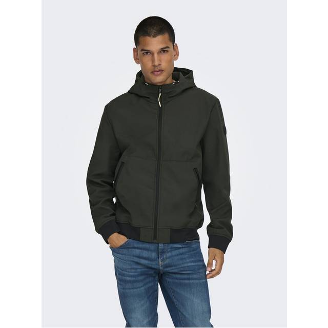 Only & Sons Peat Bowie Softshell Bomber - S