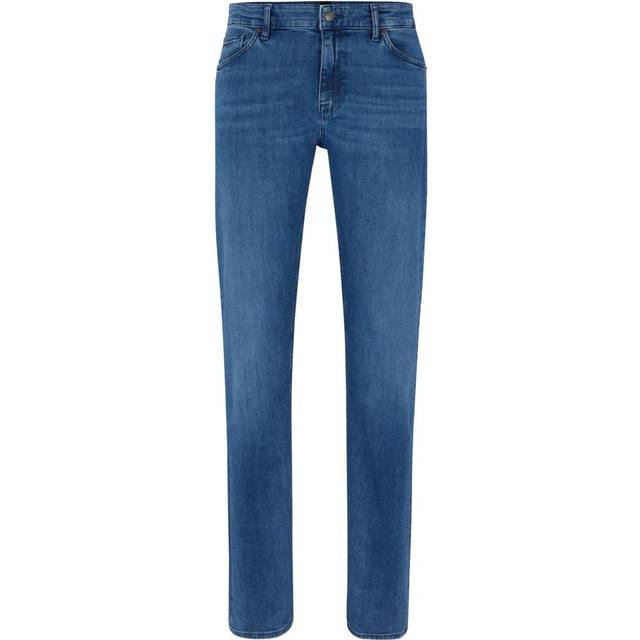 Hugo Boss Men's Maine3 Regular-Fit Jeans - Blue - Size: 33L