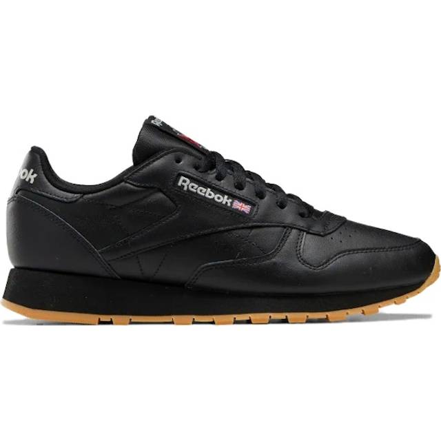 Reebok classic leather - core black / pure grey / gum