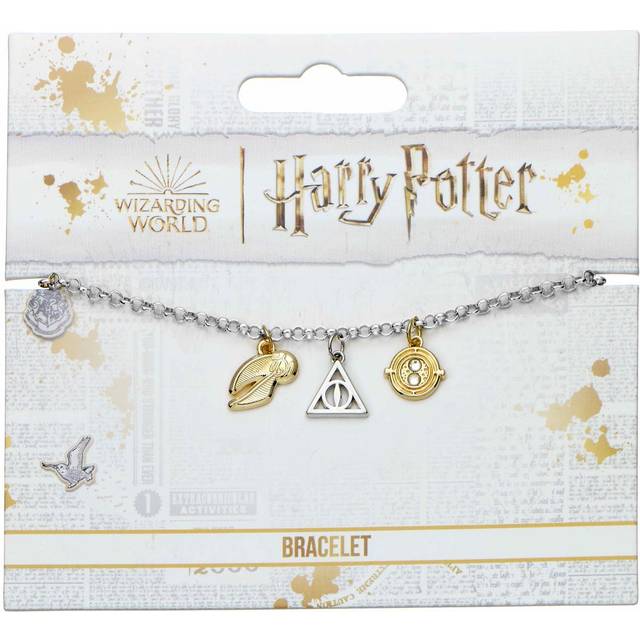 Harry Potter Silver Plated Charm Bracelet