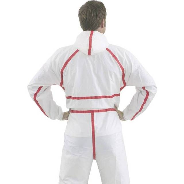 3M 4520XXL Protective suit 4565 Size=XXL White Red
