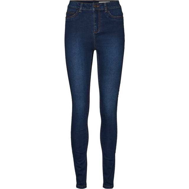 Noisy May Callie High Waist Skinny Vi021mb Jeans Blue 25 / 32 Women