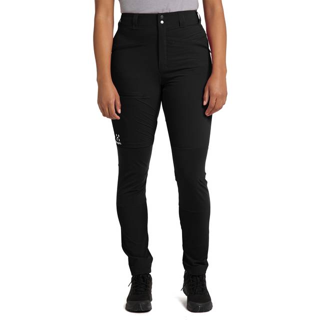 Hagl&#xF6;fs Mid Slim Pant - Vandringsbyxor - Dam True Black 44 - Regular