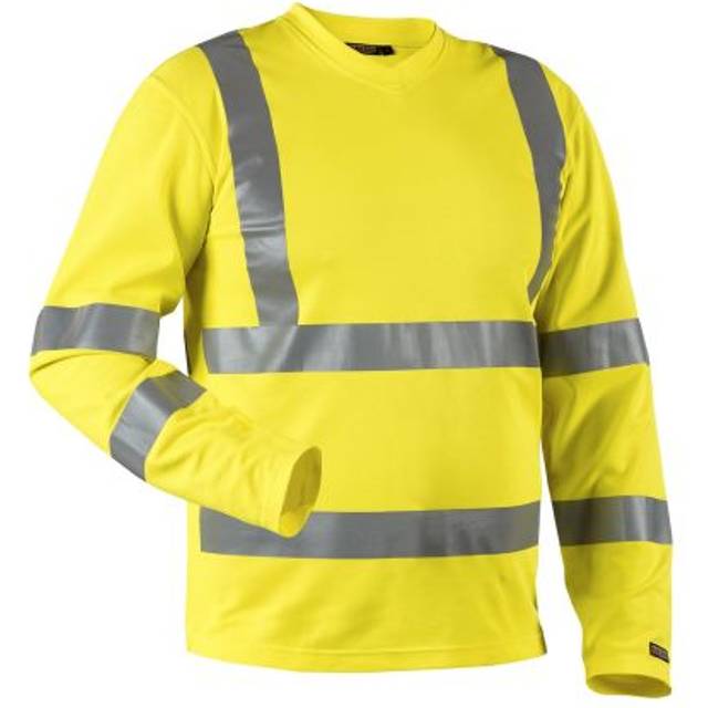 Blåkläder 338110703300XL T-shirt med lång ärm, varselgul, UV-skyddad Stl XL