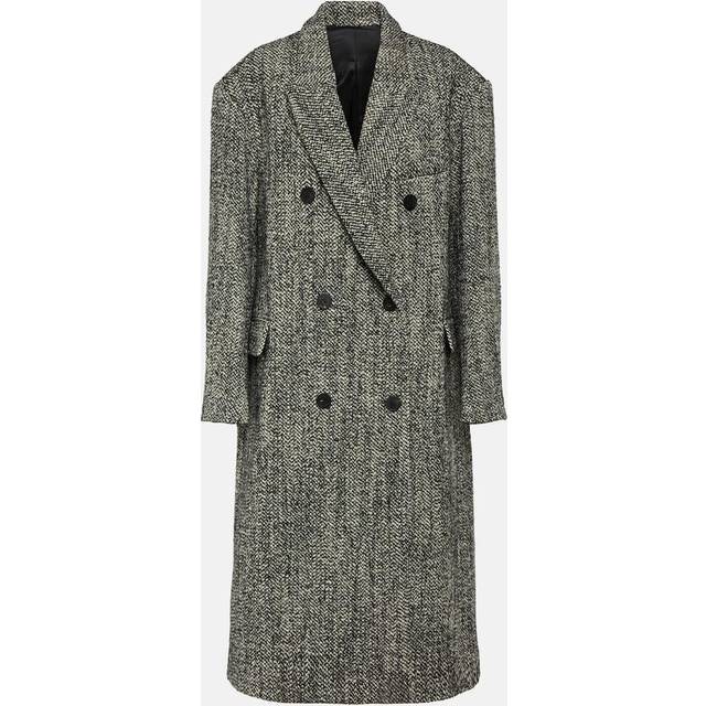 Isabel Marant Lojimiko oversized wool-blend coat - grey (UK 12)