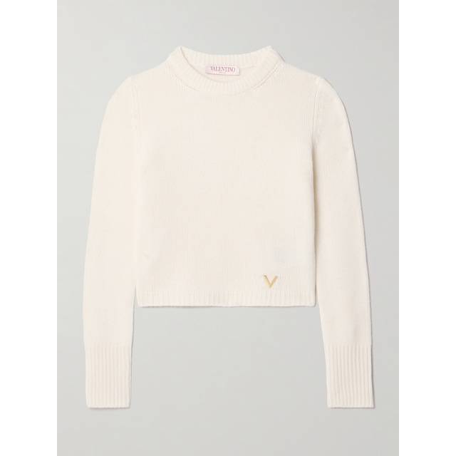 Valentino VGold cashmere sweater - black (UK 16)
